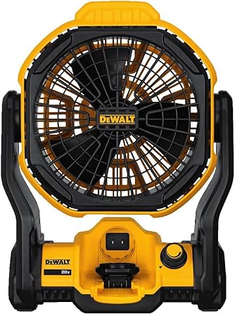Dewalt 20v Max Cordless Fan For Jobsite 11 Inch Tool Only