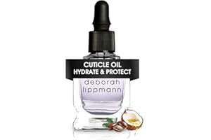 Deborah Lippmann Cuticle Oil, Hydrating Nail Care Treatment, Repair Dry Cuticles with Vitamin E and Coconut Oil, 0.50 Fl Oz