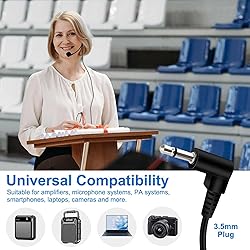 Kinizuxi Hands Free Microphone Headset Mic,Flexible