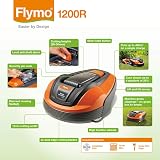 Flymo 1200 R Robotic Lawn Mower 18V Lithium-Ion for 400m² Gardens view 4