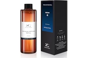 SOXCOMFY Diffuser Oil Luxury Essential Oils for Diffuser Refill & Air Freshener,Long-Lasting Natural Home Fragrance and Hotel Scent for Diffusers - 8.45 Fl.oz(250ml), Ocean