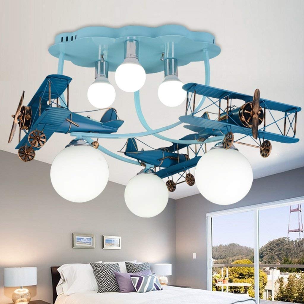 Amazon Com Ceiling Light American Children Room Plane Boys And