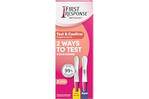 First Response Test & Confirm - Pregnancy Test Kit - Rapid Result and Digital Pregnancy Tests - 2 Ways to Test - Over 99% Acc