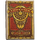 Kings Wild Project Frontier Playing Cards, Red Standard Edition, Poker Size Custom Index