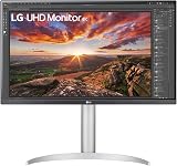 LG 27UP85NP-W 27 Inch 4K UHD IPS Monitor USB-C 5ms FreeSync HDR view 1