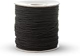 Realm Elastic Cord Black White 1mm 1.5mm 2mm 3mm Craft Stringing