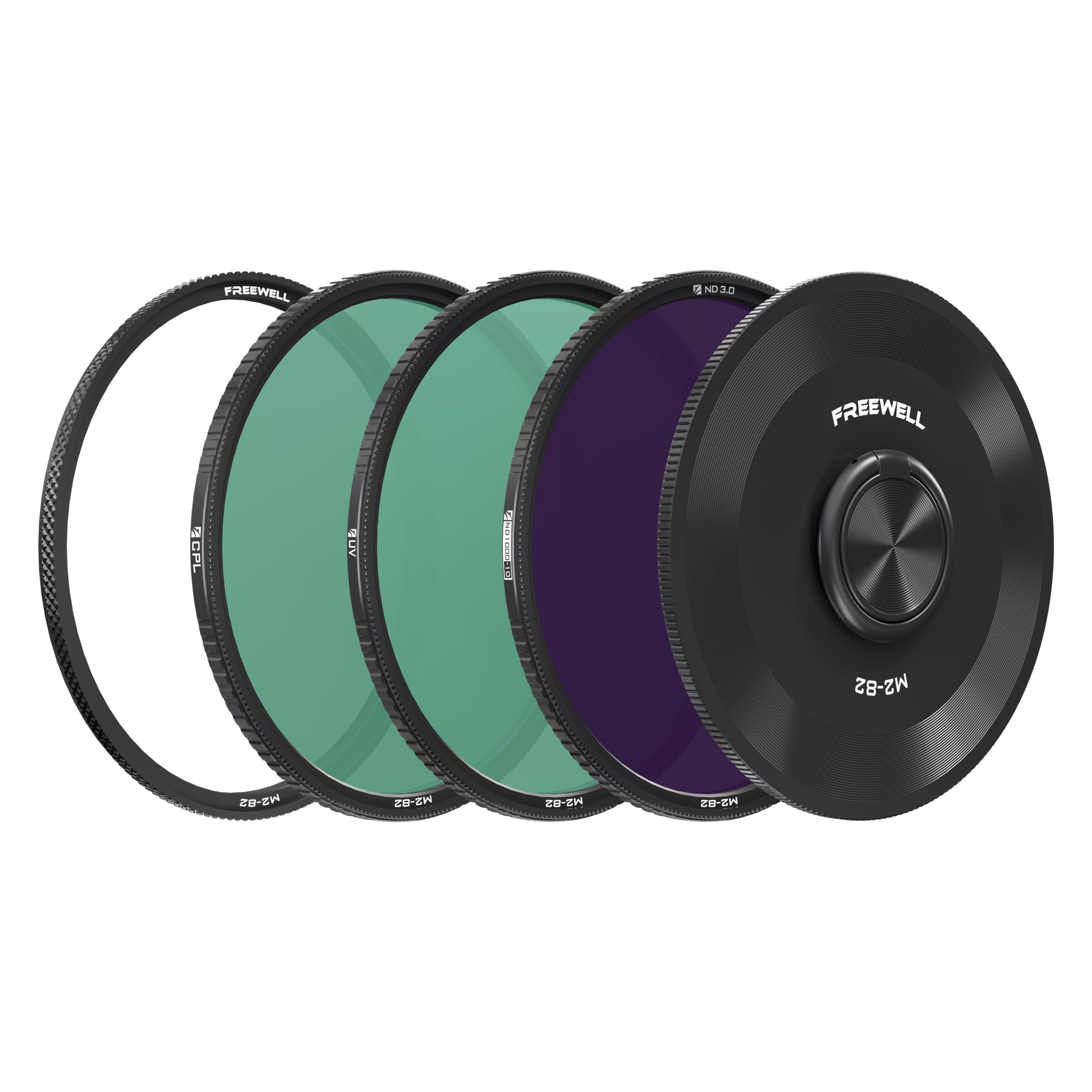 Freewell M2 Magnetic Quick Swivel 3-pack 82mm ND1000, CPL, UV