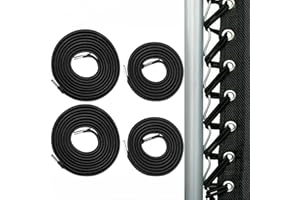 MBETA Zero Gravity Chair Replacement Cord Laces,4 Cords Antigravity Chair Universal Replacement Recliner Repair Tool Kit for Sun Lounger, Garden Chairs, Outdoor Recliners, Bungee Chairs