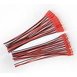 Hobbypower JST Connector 2 Pin with Silicone Wire Cable 150mm(pack of 10pairs)