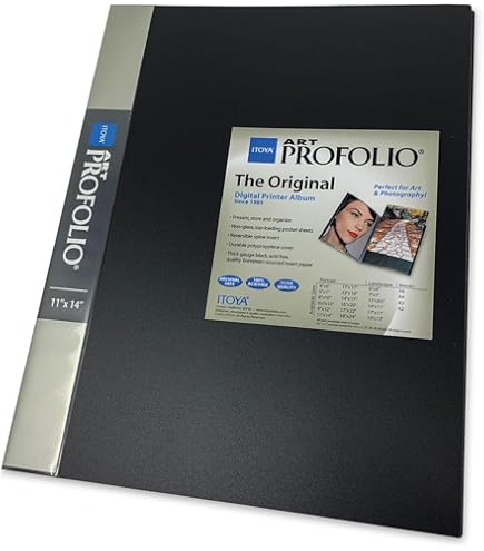 Amazon.com: Itoya Original Art ProFolio 11x14 Black 48-Page Art