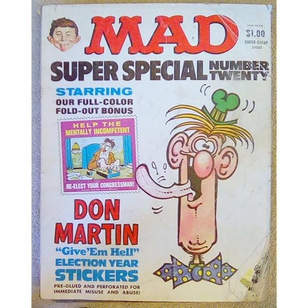 Amazon.com: Mad Magazine Issue # 184 July 1976: William M. Gaines