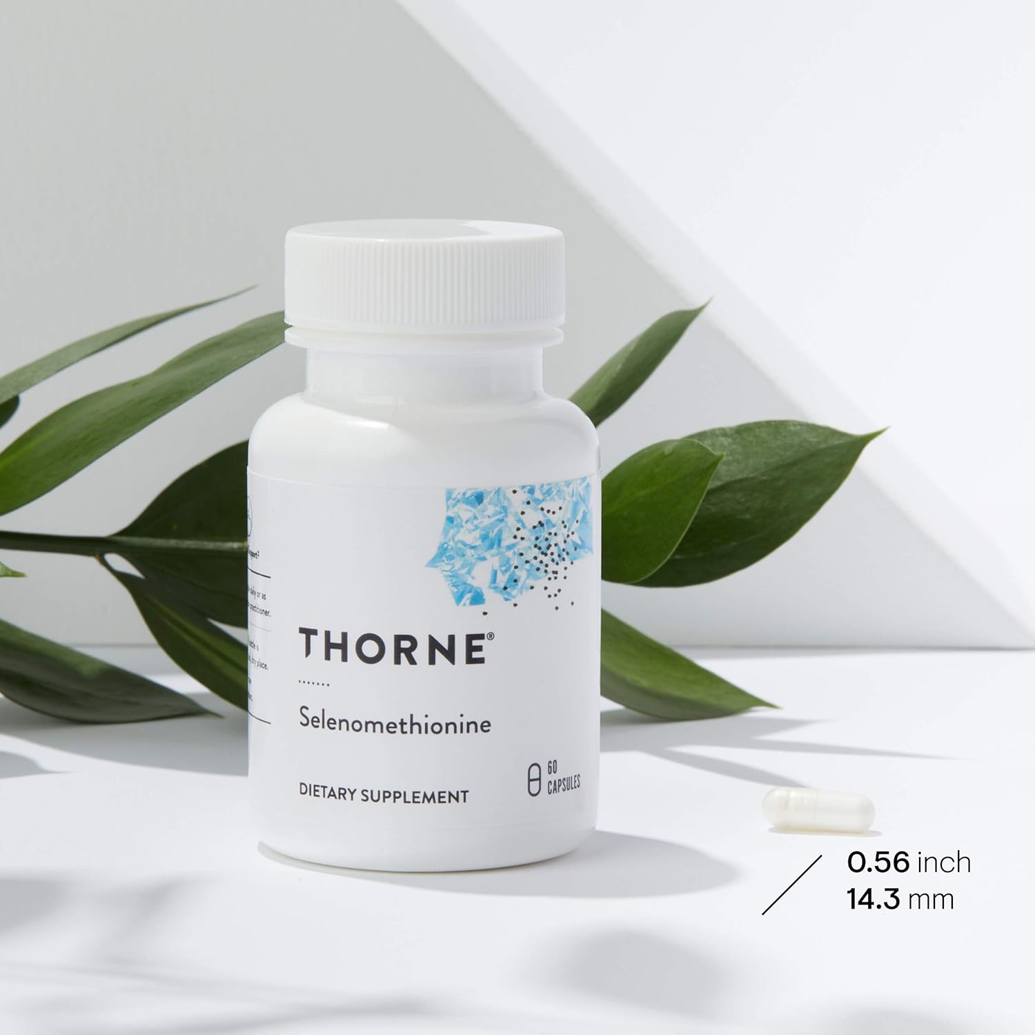 Thorne Research - Selenomethionine - 200 mcg Selenium Supplement for Antioxidant Support - 60 Capsules: Health & Personal Care