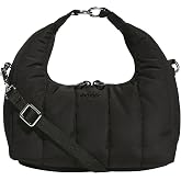 adidas Quilted Puffer Soft Crossbody Shoulder Bag | Adjustable Strap, Secure Zip Pockets, Hands-Free Carry, Wears Crossbody, Premium Hardware, Everyday &amp; Game-Day Ready