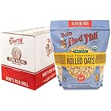 Bob's Red Mill Gluten Free Organic Old Fashioned Rolled Oats, 32-ounce (Pack of 4)