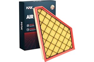 KAX Engine Air Filter, CA12166 Replacement for Traverse 2018-2023, Blazer 2019-2023, Acadia 2017-2023, XT5 2017-2024, XT6 2020-2024, Enclave, Advanced Air Filter Media, Increased Acceleration