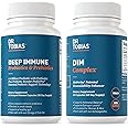 Dr. Tobias Deep Immune Probiotics & Prebiotics and DIM Complex, Supports Digestive Health, Gut Immune Function, Hormone Balance for Women & Men