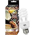 LUCKY HERP Desert UVA UVB Reptile Light Bulb 10.0 13W Compact Fluorescent Lamp