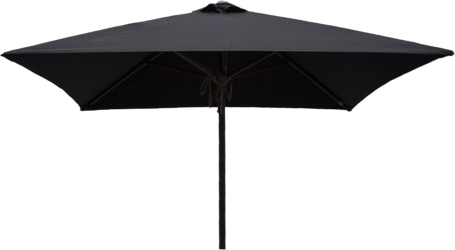 Amazon Com Heininger 1229 Destinationgear 6 5 Square Black Classic Wood Patio Umbrella Automotive