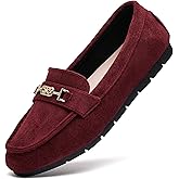 DeYashopin Women's Loafer Shoes Leisure Slip On Work Shoes Comfort Walking Flats