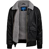 Perry Ellis Boys Bomber Jacket - Lightweight Weather Resistant Windbreaker with Sherpa Collar Aviator Jacket for Kids