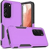 Dionsibei Designed for Samsung Galaxy S23 Plus Case 2 in 1 Military Grade Drop Heavy Duty Rugged Shockproof Protective Cover Case for Galaxy S23 Plus Phone Case (Purple)
