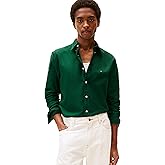 Tommy Hilfiger Mens Long Sleeve Oxford Shirts in Regular Fit, Men's Button Down Shirts, Also Available in Big and Tall