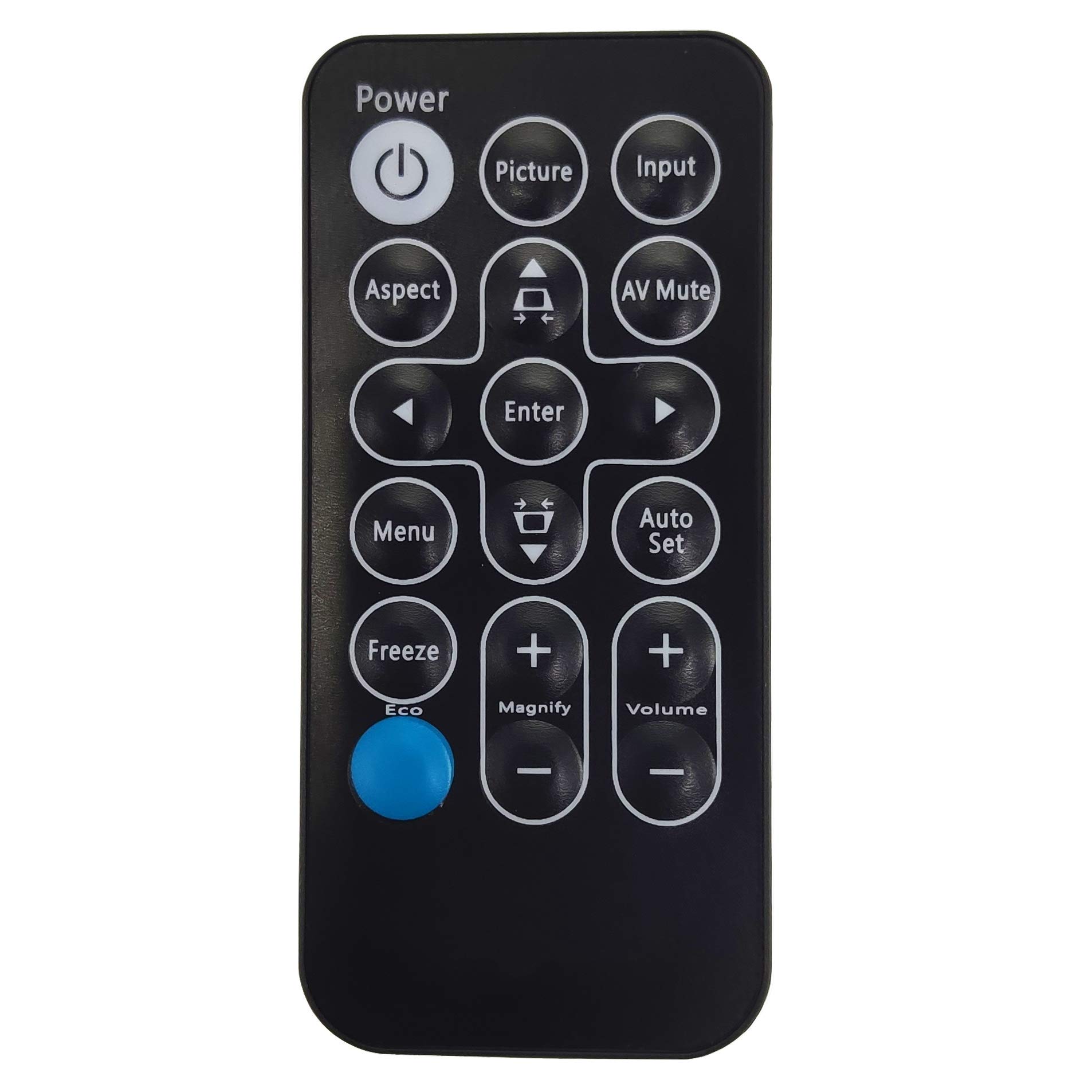 Leankle Remote Control for Ricoh Projectors PJ HD5450 K2260 K2270 K2280 K3360 K3370 K3380 KW3360 KW3380 LW3000ST LX3000ST RX300 S2240 S2340 TS100 WX2240 WX5460 WXL4540 X2240 X2340 X4340 X5460 XL4540