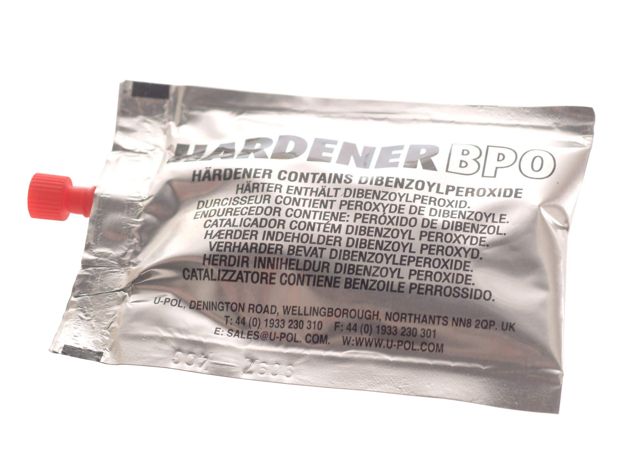 UPOL UPH3840/S Isopon P38/P40/Metalik Hardener, 20 g Sachet