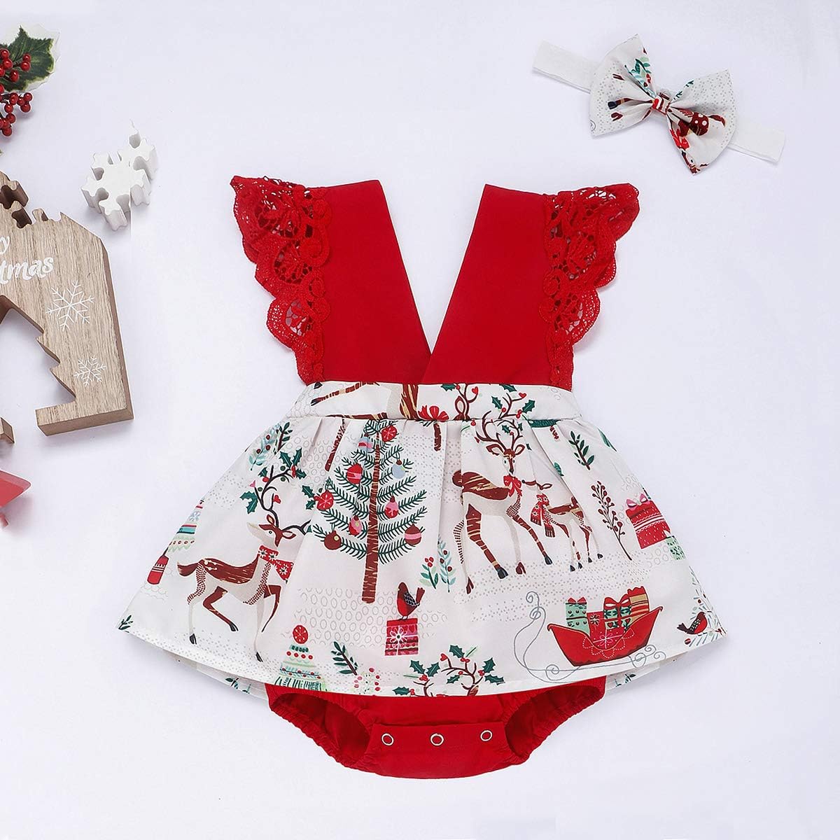 newborn christmas dress