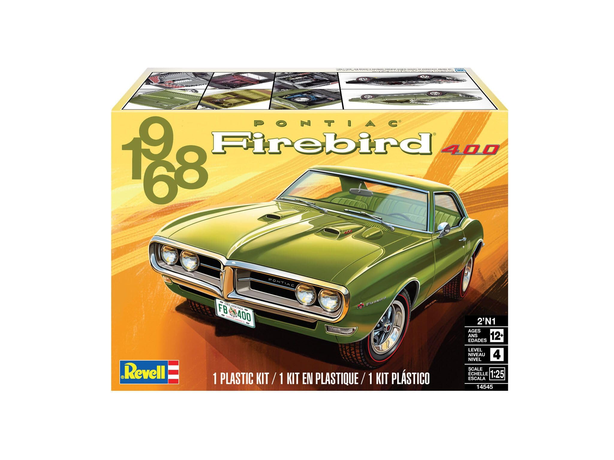 Revell 14545 '68 Pontiac Firebird 2'N1 1:25 Scale