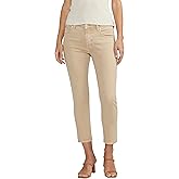 Jag Jeans Womens Cassie Mid Rise Cropped Pants