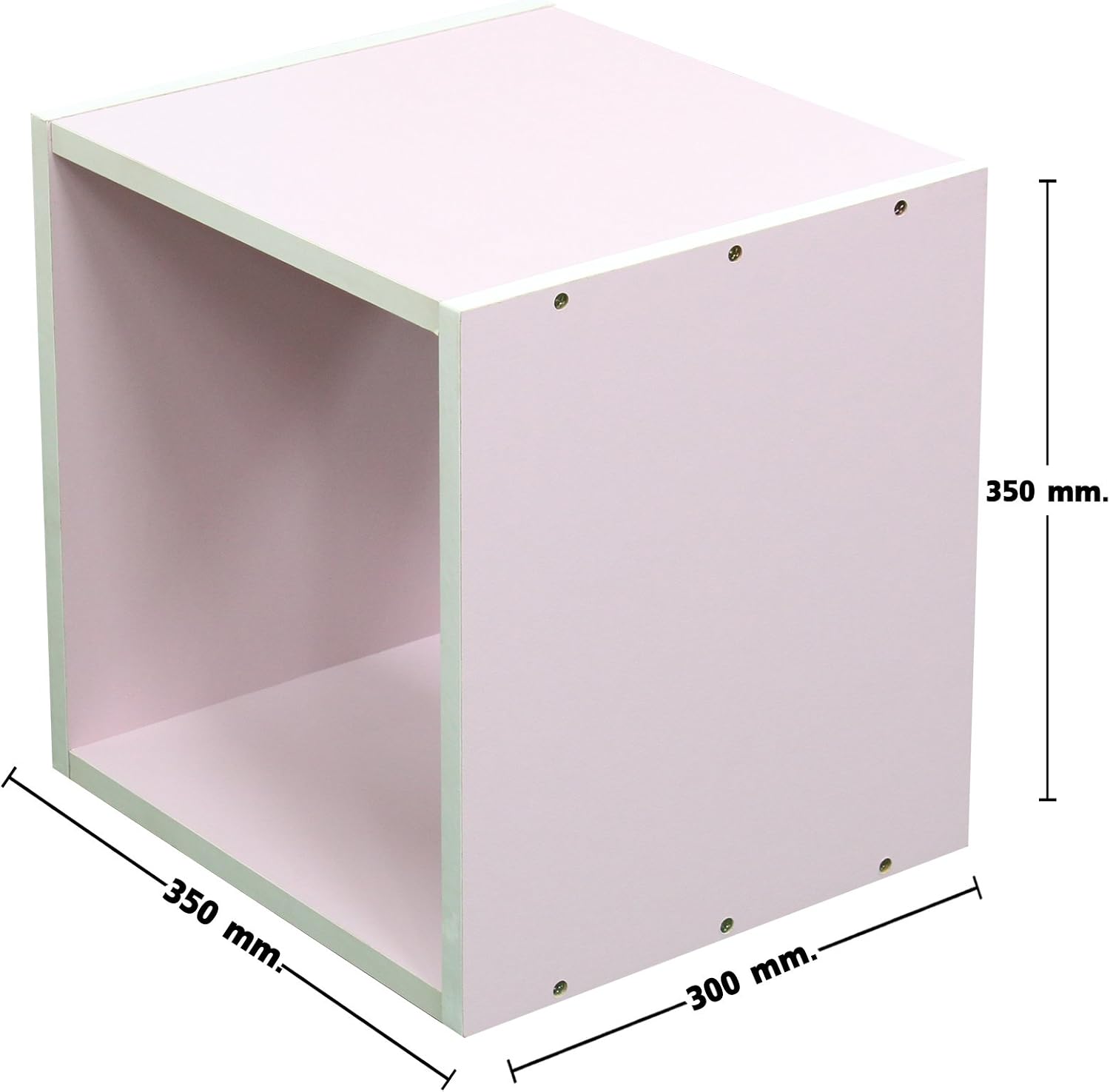 Absolute Deal Limited Cube Shelving Storage Unit Colourful (Pink), 35cm x 30cm x 35cm - Image 4