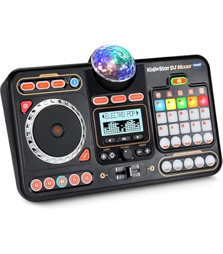 VTech Super Sound Karaoke – Altavoz Portátil 40W, Bluetooth, Micrófono, Bola De Discoteca Y Luces LED – Para Adolescentes +14 Años