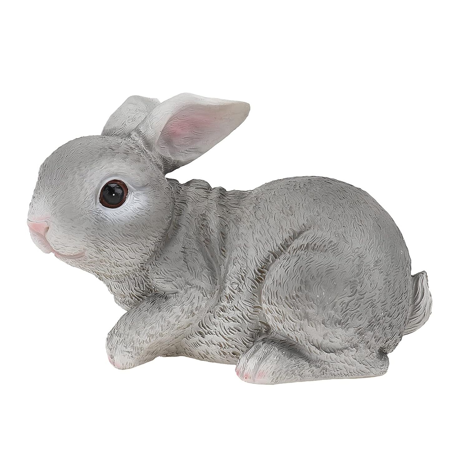 TOPBATHY Garden Statue Bunny Figurine Resin Rabbit Animal Statues for
