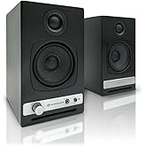 Audioengine A2-HD PC Speakers Bluetooth Wireless - 60W Computer Speakers with AptX-HD (Black)