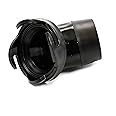 Camco 39403 45 Degree Hose Adapter Sewer Fitting,Black,3 Inch