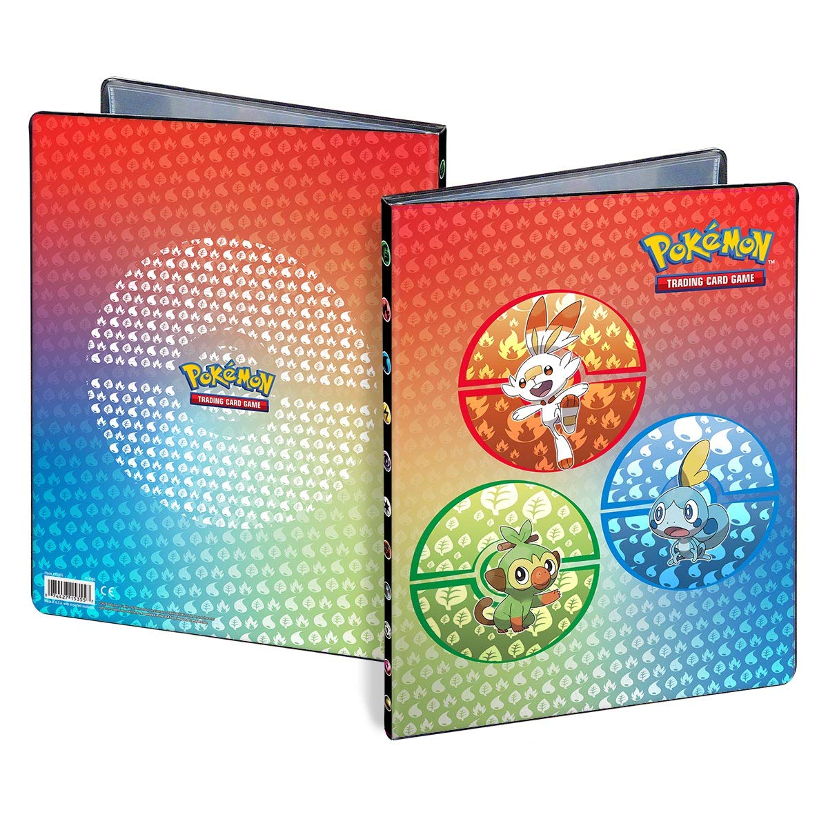 Ultra Pro 15355 Pokemon 9-Pocket Portfolio,Red,Medium