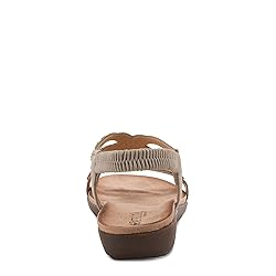 PATRIZIA Women's Volcanic Slingback Sandal Grey EU