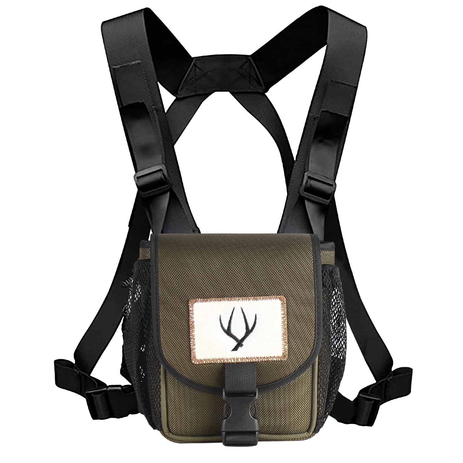 SOLOMARK Binocular Harness Case Pack - Adjustable Straps and Buckle Case for Binoculars, Monocular, and Smartphone Adapter