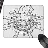 Desk Pad, Office Desk Mat,Octopus,Keyboard Mouse