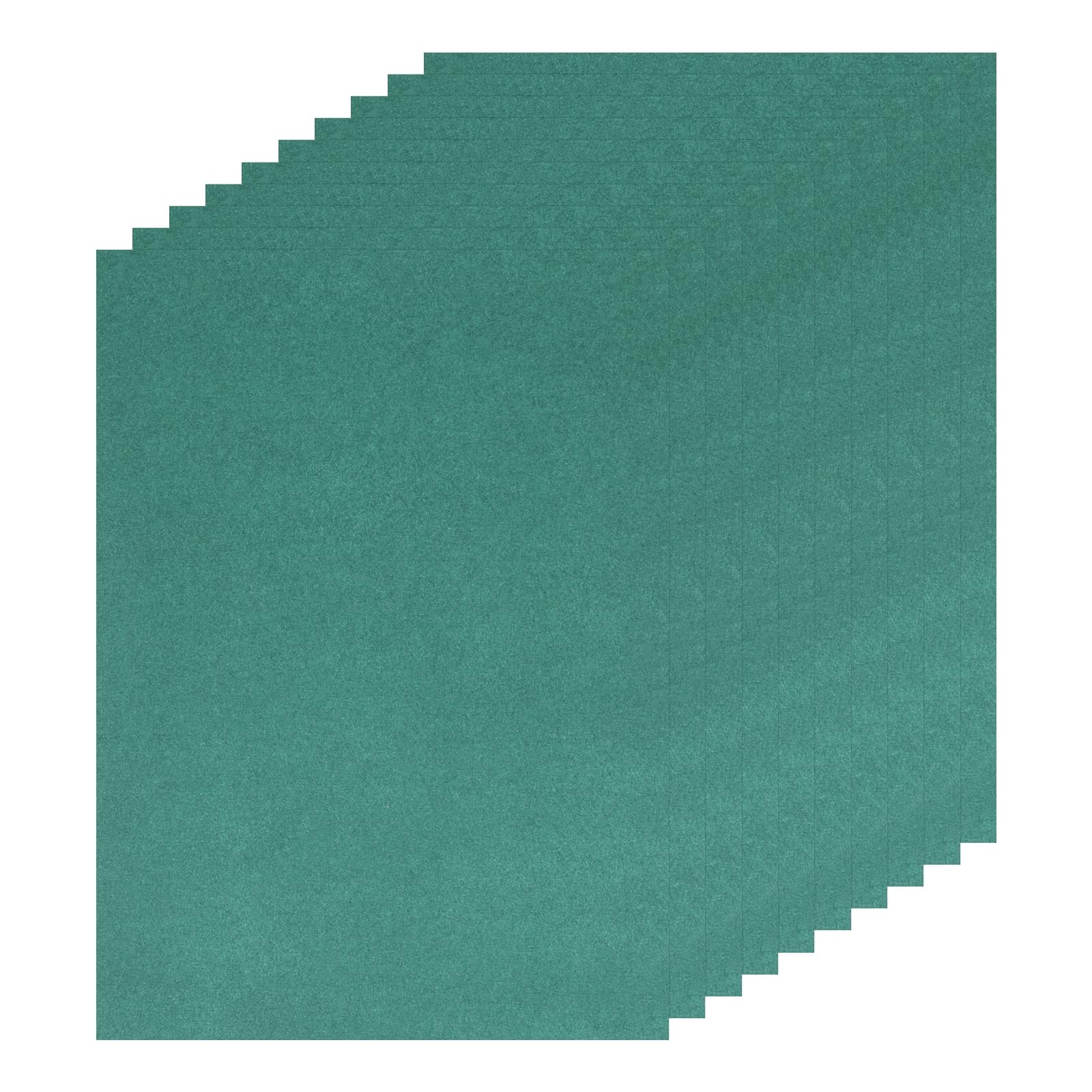 DMiotech 10 Pack Sanded Pastel Papers 11 x 8 Inch, Deep Green Pastel Papers 160GSM Art Cardstock Papers for Artists Crayons Charcoal DIY Crafts