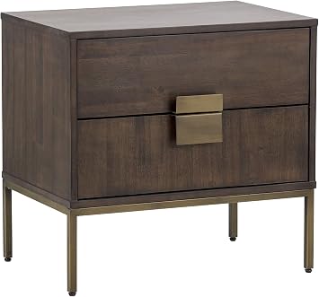 Amazon Com Sunpan Mixt Night Stands Brown Furniture Decor