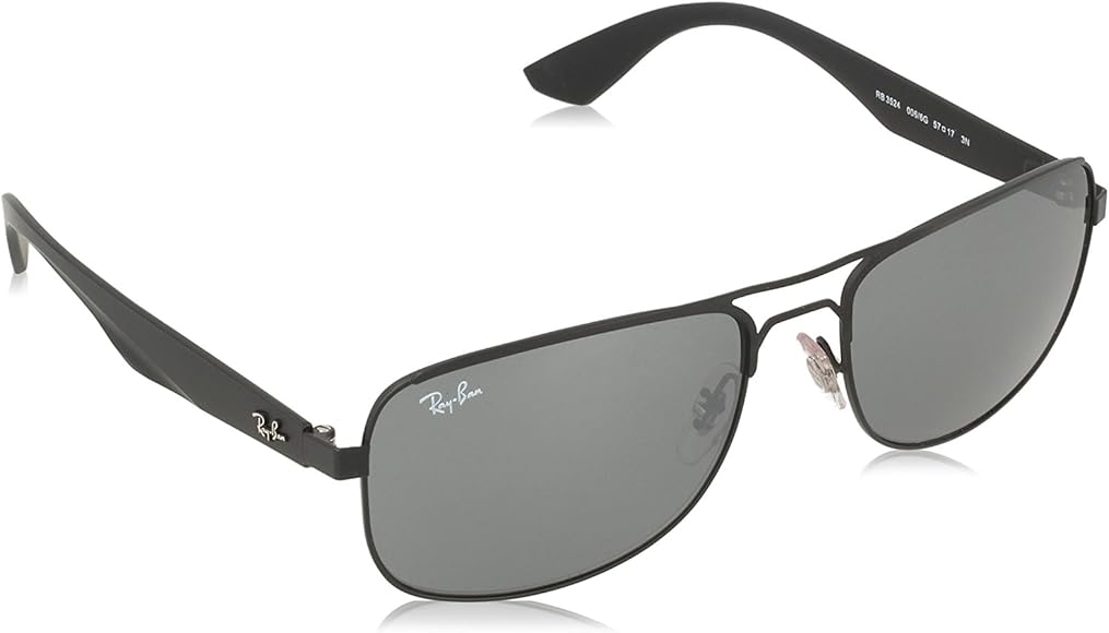ray ban rectangle aviator sunglasses