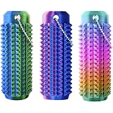 3PCS Little Ouchies Spiky Fidget Keychain for Adult Anxiety Relief | Compact 3 Pack Spiky Fidget Keychains Reduce Pressure Pain for Adult Anxiety Relief