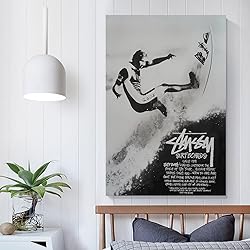 Stussy Dream Surfer Poster Vintage Canvas Cool