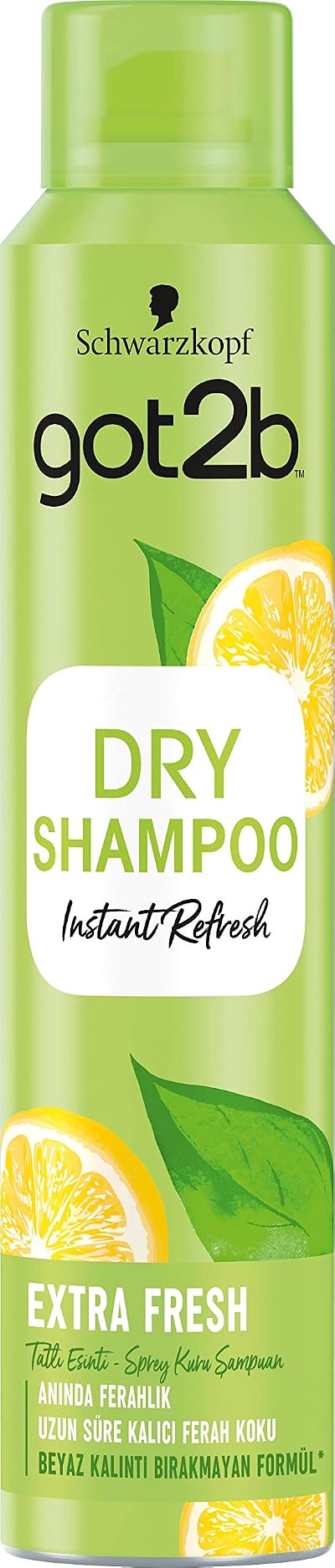 Got2B Dry Wash Dry Shampoo Extra Fresh 3 x 200 ml Pack