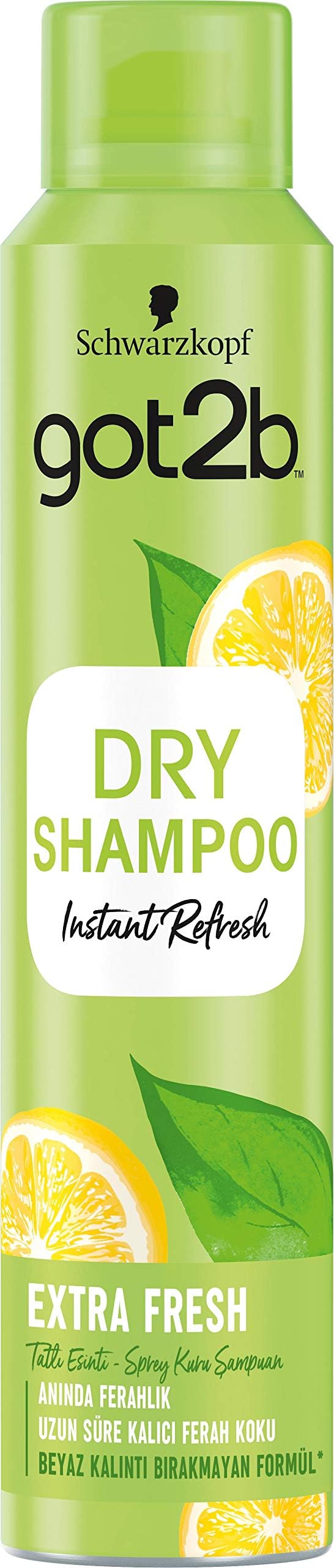 Got2B Dry Wash Dry Shampoo Extra Fresh 3 x 200 ml Pack