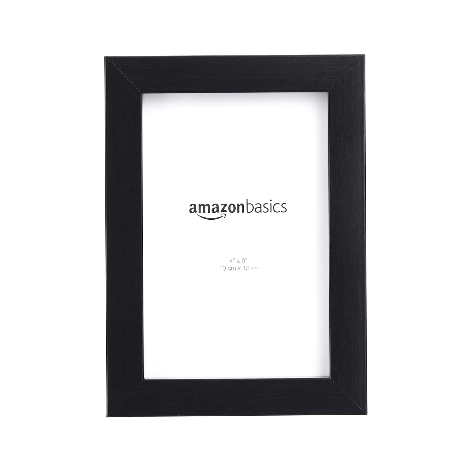 Buy AmazonBasics Photo Frame with Stand, Set of 2 4" x 6", Black