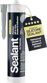 Hemway Light Grey Hybrid Polymer Sealant 300 ml Waterproof Anti-Mould view 1