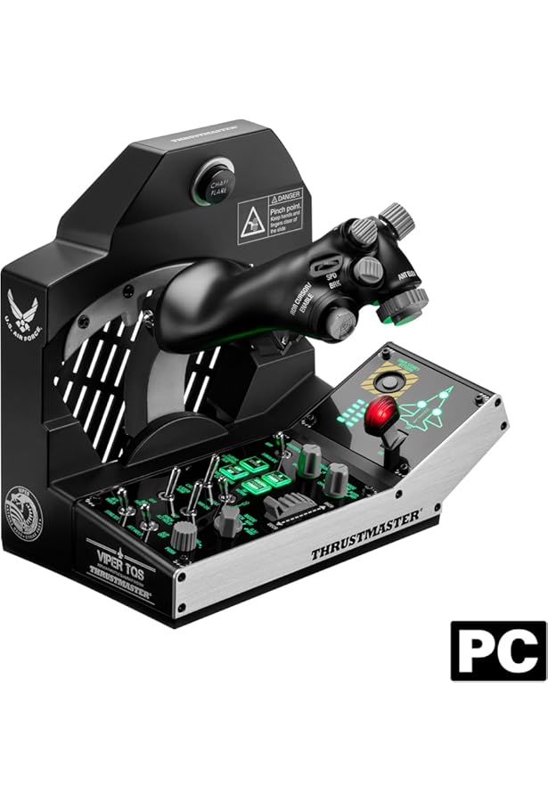 Amazon.com: THRUSTMASTER Viper TQS Mission Pack: Metal Throttle